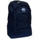 Rucsac școlar negru, 2 compartimente, cu șiret și buzunare laterale, 46x34x18 cm